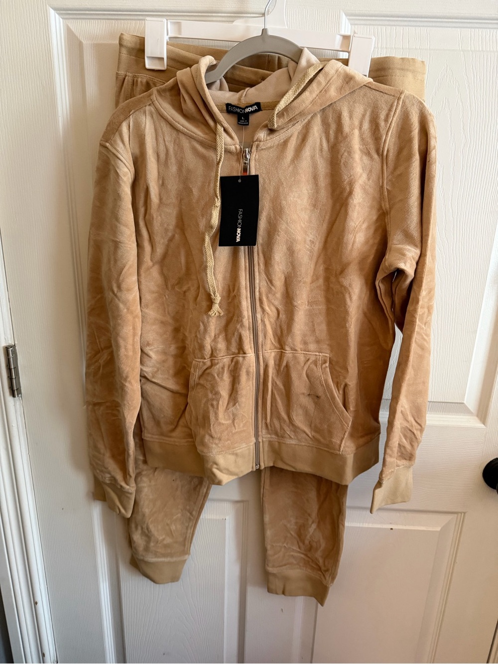 Fashion Nova NWT Velour Tracksuit
